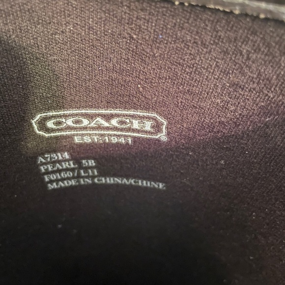 Coach Brown Monogram Winter Rain Boots - Picture 10 of 11
